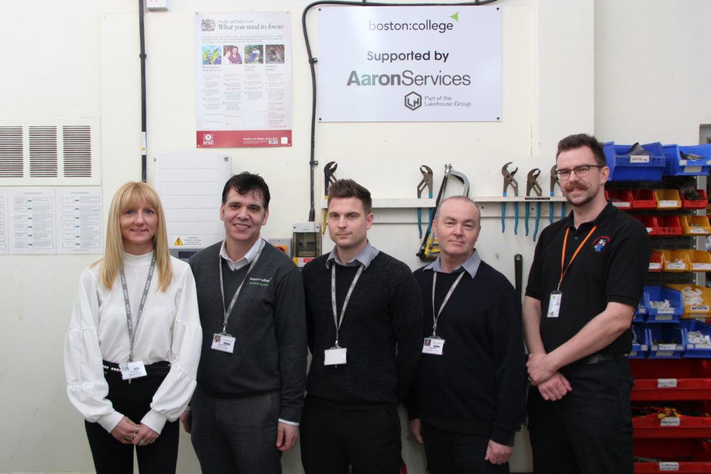 Boston College Students Gain Industry Experience with Support from Aaron Services