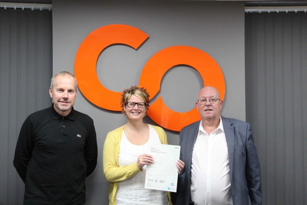 Coveris Employee Achieves Outstanding HNC Results