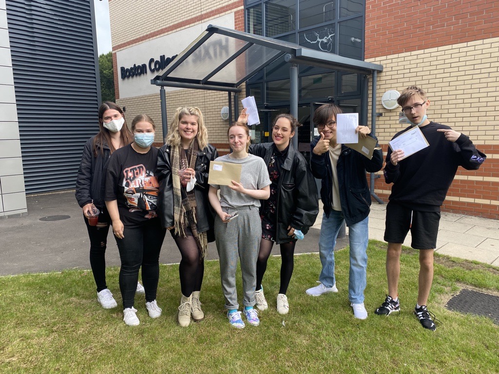 Boston College A Level Results 2021 - Group 2