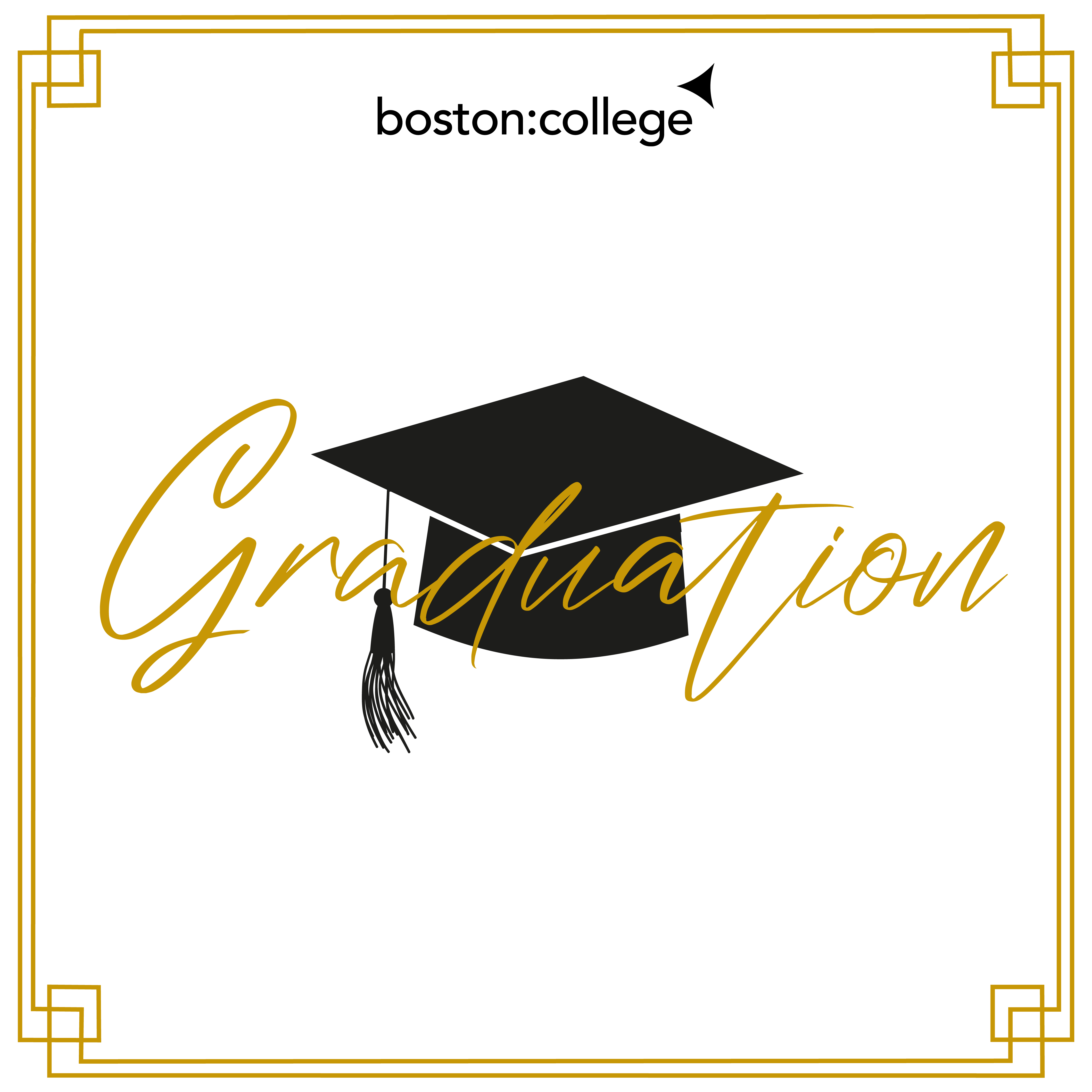 Boston College HE Graduation Logo
