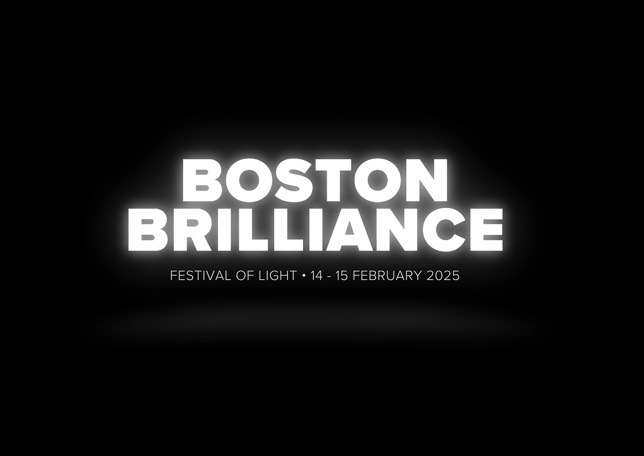 Boston Brilliance Logo Festival of Light 14th and 15th February