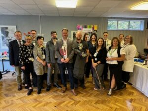 Boston College Staff Photo at RAF Careers Event