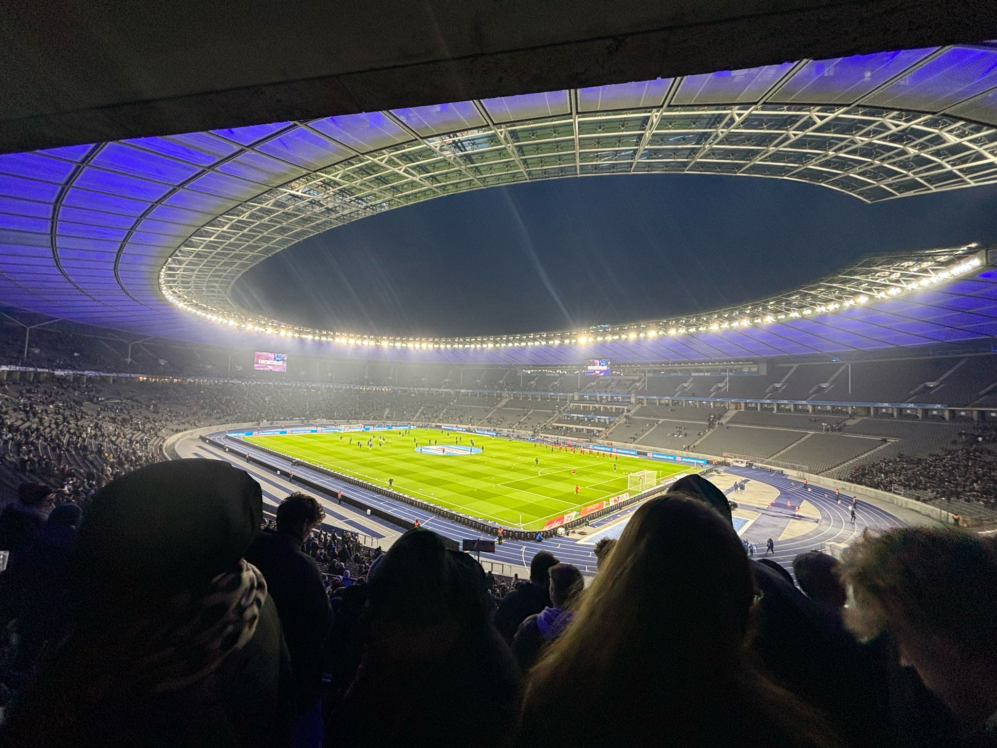 Boston College Turing Scheme 2025 - Students in Berlin visit the Olympic Stadium for a football match